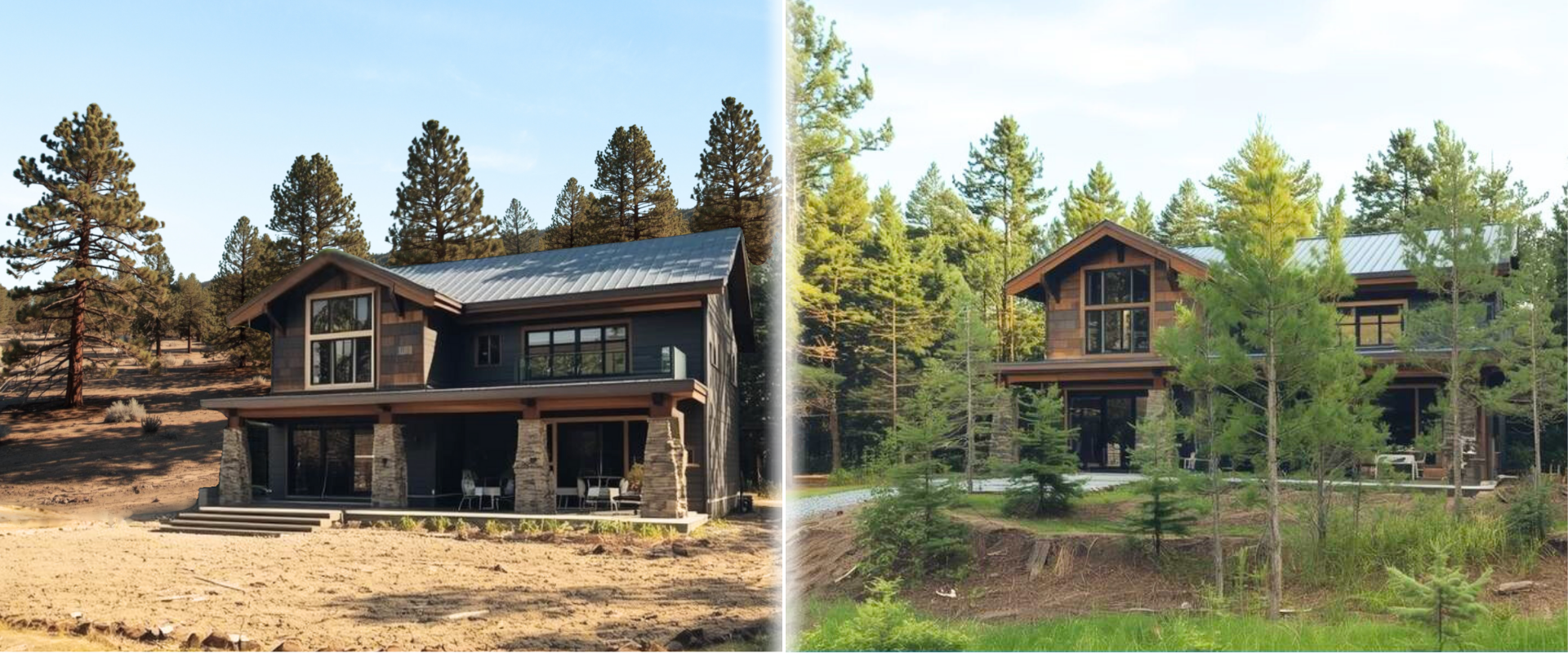 house before and after AFPS fire services